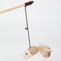 Interactive Eco-Friendly Cat Teaser Wand (Durable Hemp Rope & Wood)
