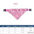 Cat/Kitten Adjustable Floral Triangular Pet Collar Bandana