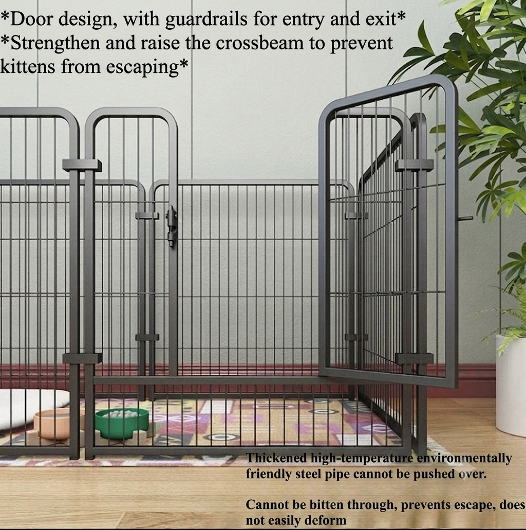 Heavy-Duty Customizable Indoor Kitten Playpen & Isolation Enclosure For Foster Carers and Cat Parents