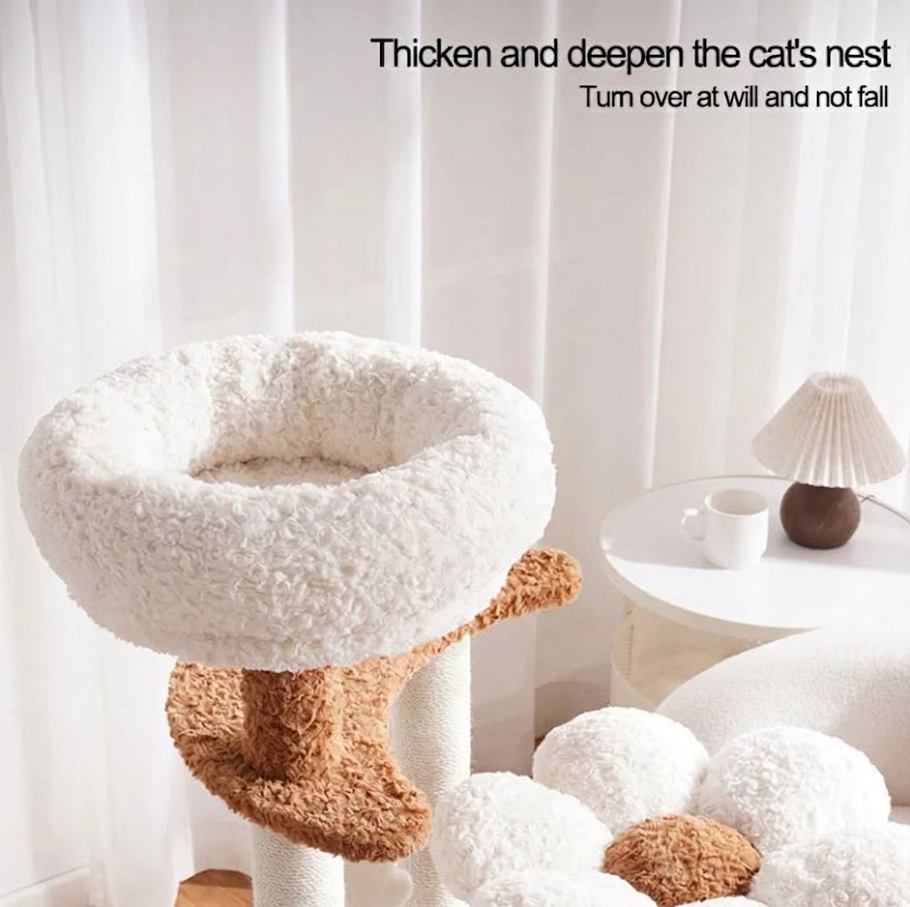The Everest | 128cm Multi-Level Heavy-Duty Big Cat Tree & Tower