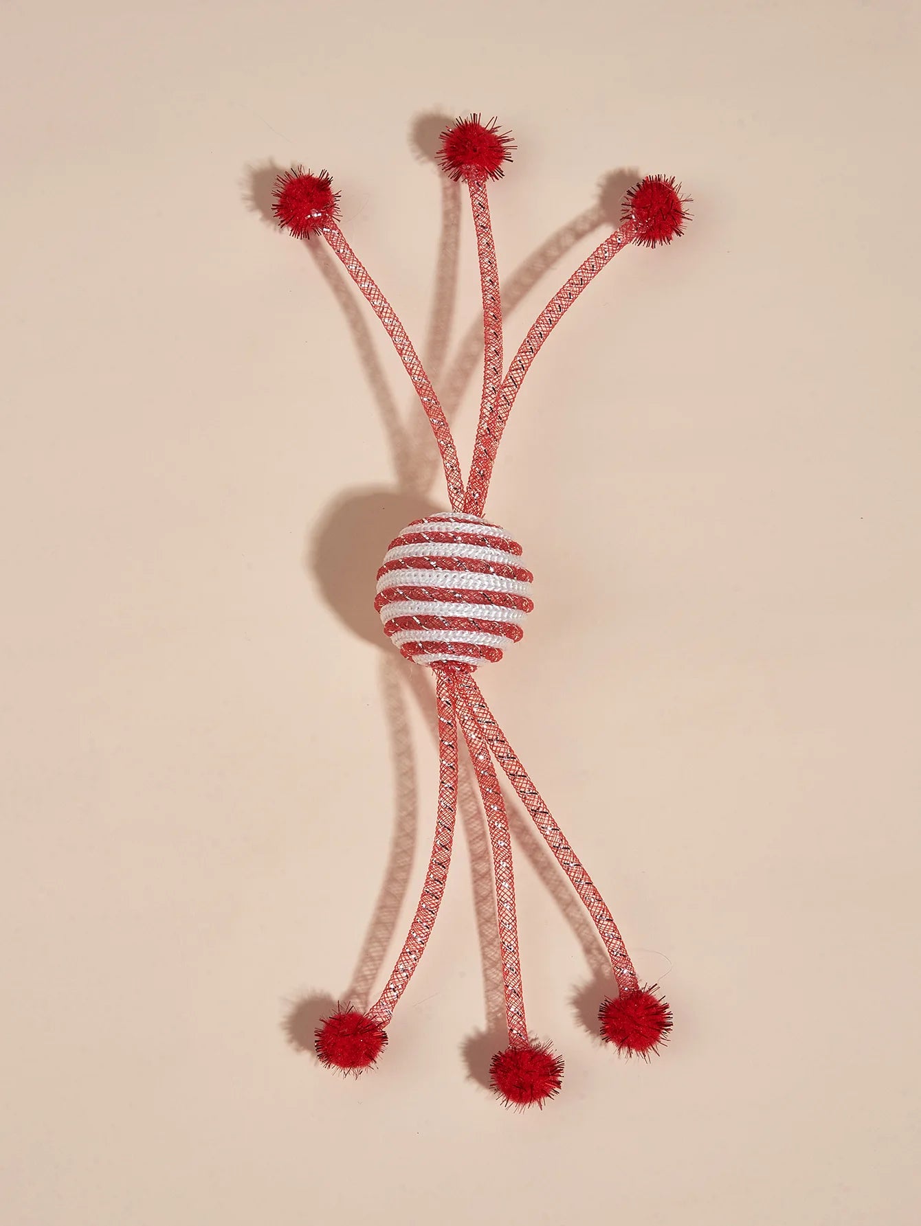 Interactive Elastic Woolen Ball Cat Toy