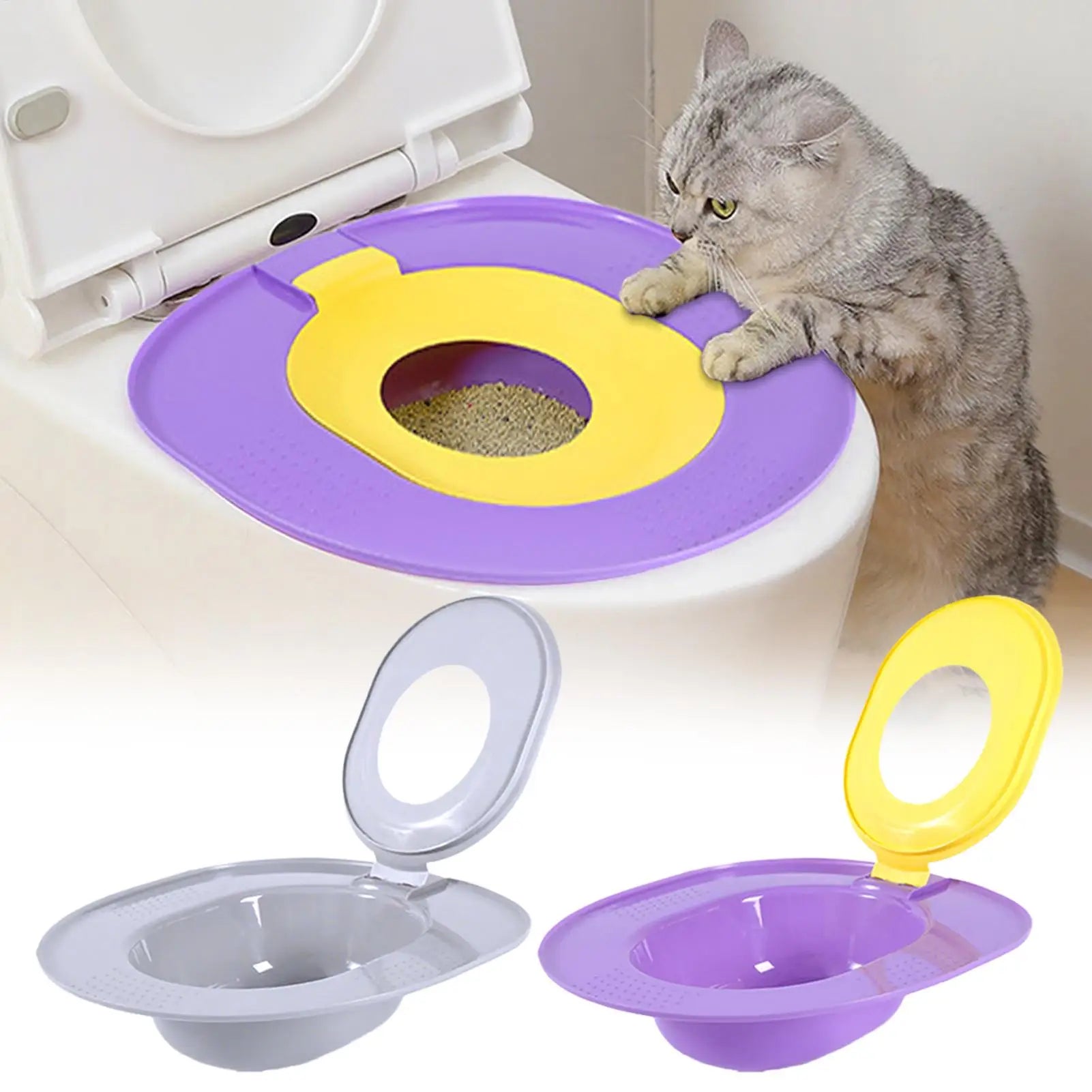 Cat Toilet Training Kit – Say Goodbye to Cat Litter Forever!