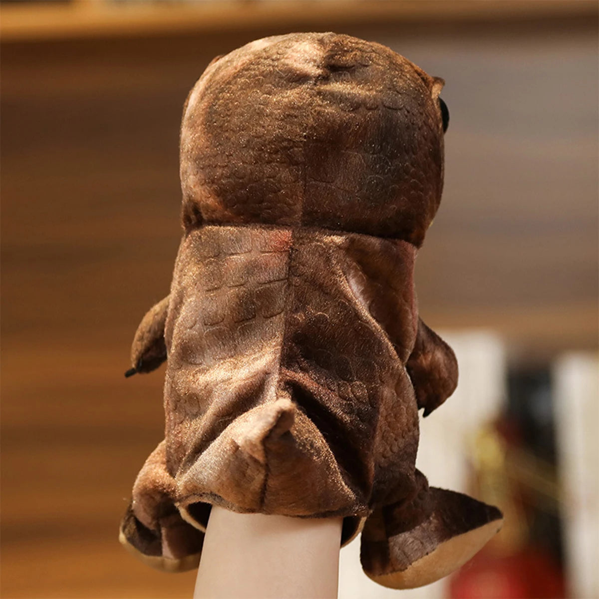 Interactive Dinosaur Hand Puppet Toy for Cats