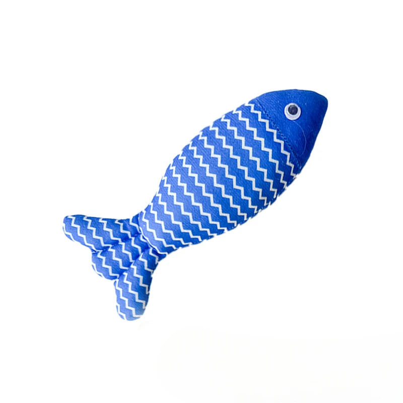 Anti-Bite Seafood Fish Catnip Toy