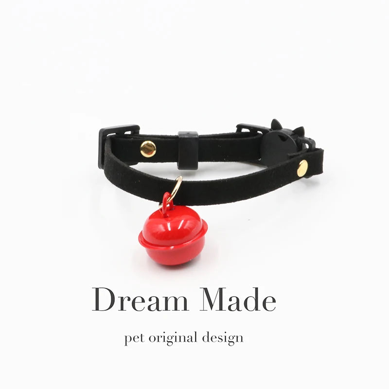 Luxury Synthetic Leather Breakaway Cat Collar