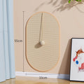 Cat Scratching Pad with Playful Built-In Toy