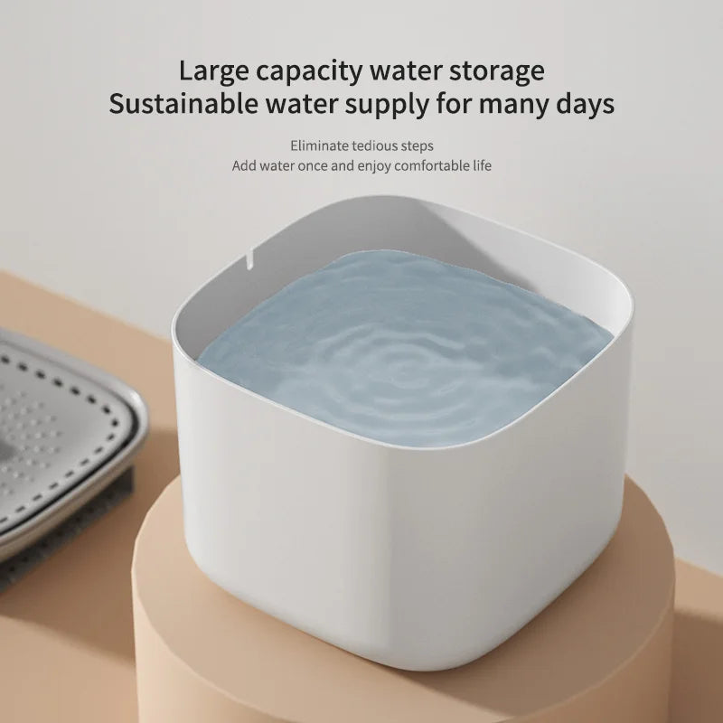 3L Automatic Recirculating Cat Water Fountain