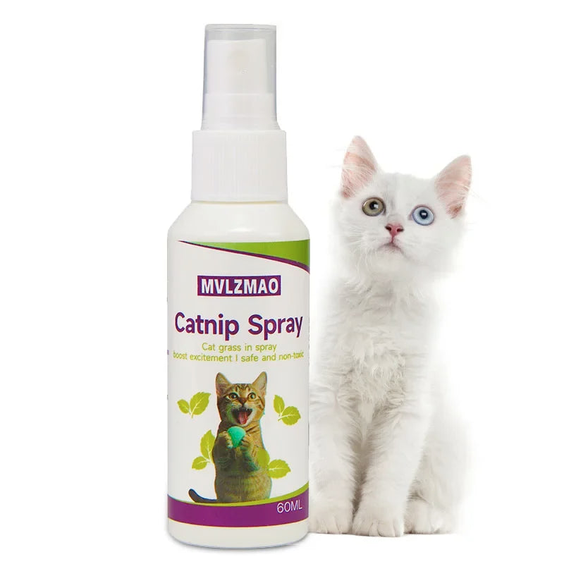 Premium Liquid Catnip Spray Feline Toy Renewer & Play Booster
