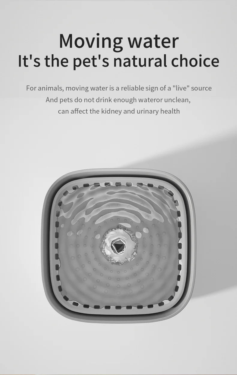 3L Automatic Recirculating Cat Water Fountain