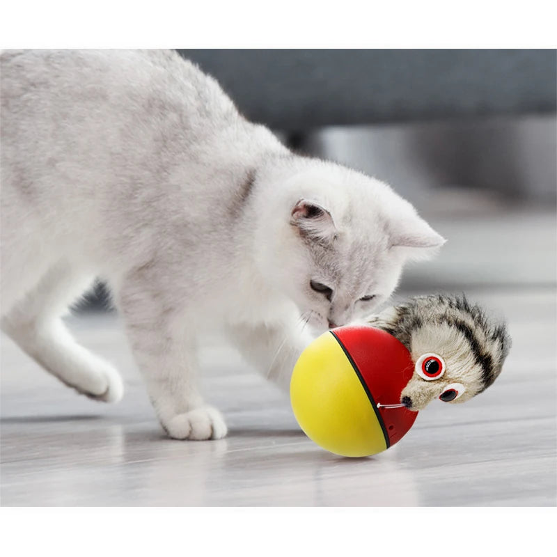 The Chaos Chaser – Motorized Rolling Beaver Ball Toy