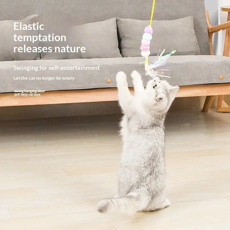 Interactive Hanging Simulation Electric Cat Toy