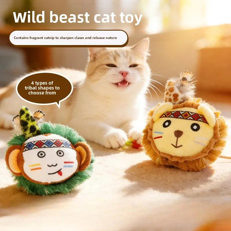 Tribal Wild Beast Catnip Toy