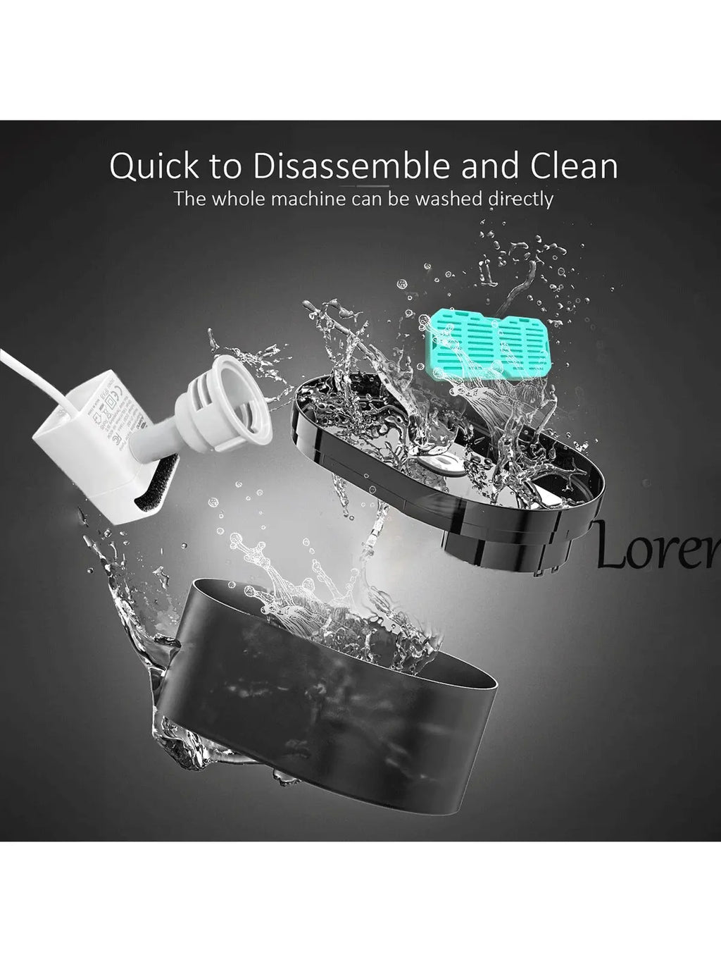 2.2L Automatic Quiet Cat Water Fountain