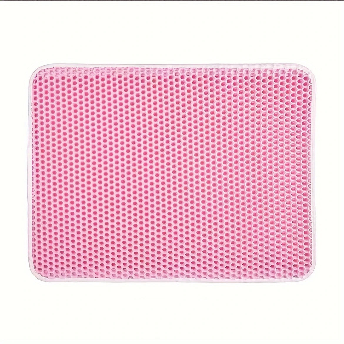 Double-Layer Honeycomb Cat Litter Mat | Waterproof Scatter-Control Trapping Pad