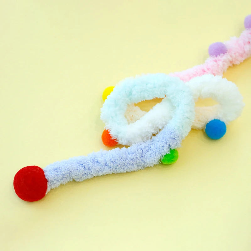 Colorful Caterpillar Interactive Cat Teaser Wand