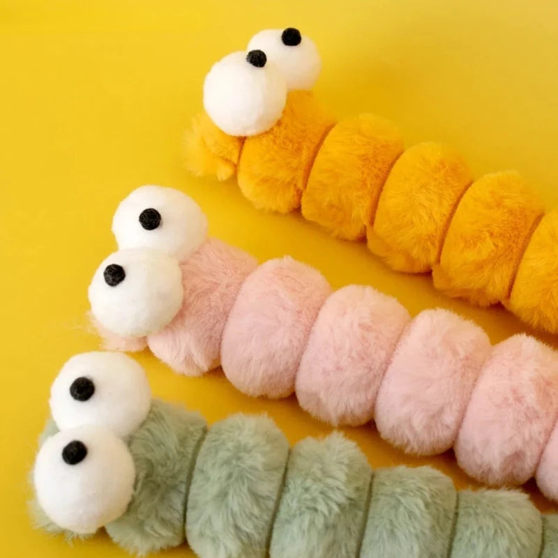 The Cuddle Caterpillar – Premium Catnip Infused Kicker Toy