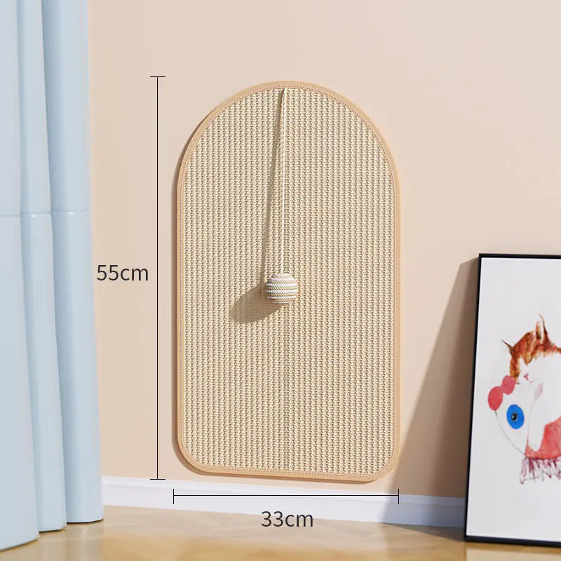 Cat Scratching Pad with Playful Built-In Toy