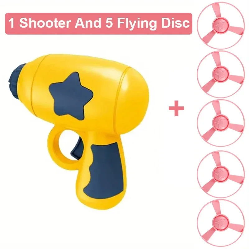 Mini Flying Disc Cat Launcher Gun | Interactive Pocket-Sized Indoor Chasing Toy