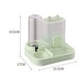 2-in-1 Automatic Food & Water Dispenser Station