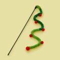 Colorful Caterpillar Interactive Cat Teaser Wand