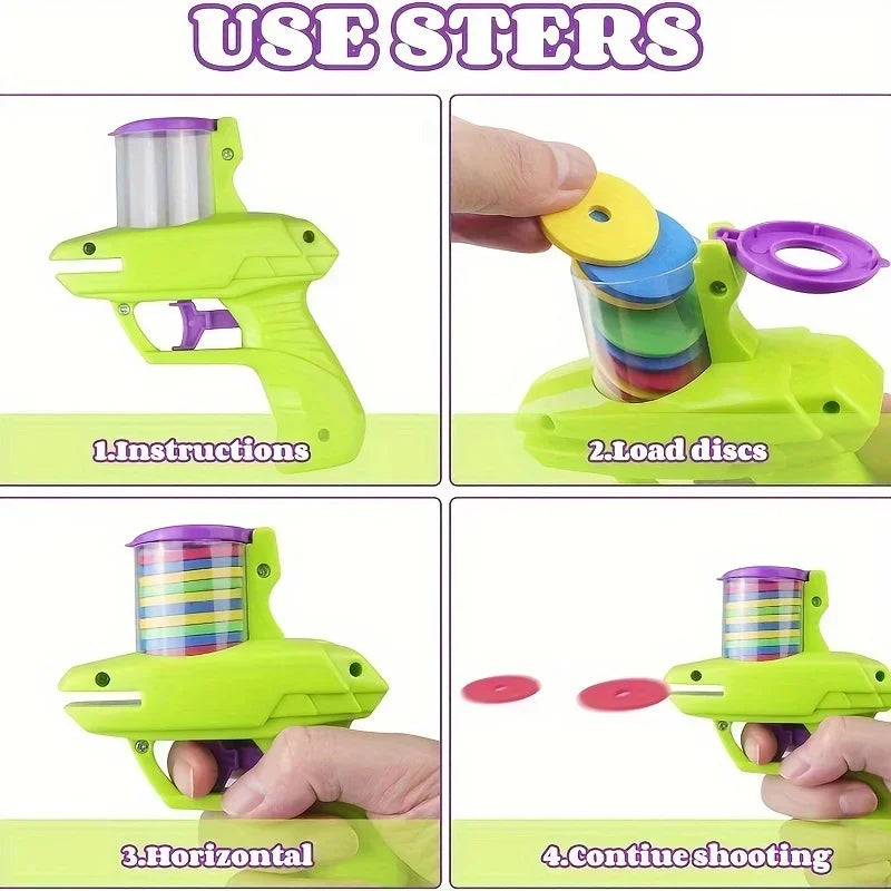 Interactive Flying Disc Cat Launcher | 16-Piece Pet Agility & Fetch Toy Set