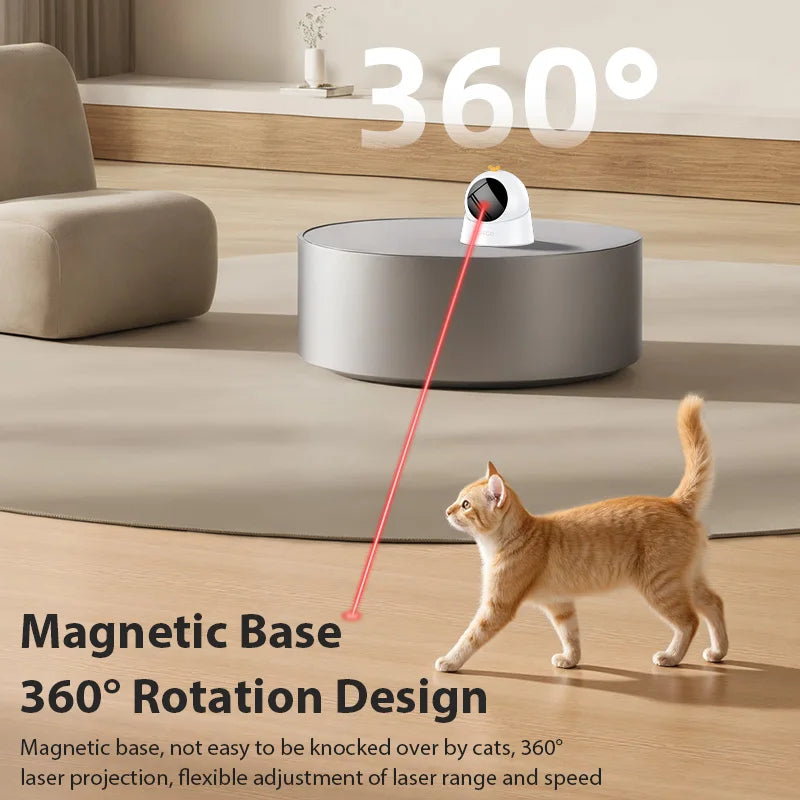 ROJECO Interactive Automatic Robotic Laser Cat Toy