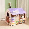 Premium 3-in-1 Eco-Friendly Cat Condo Lounge Sofa & Scratching House