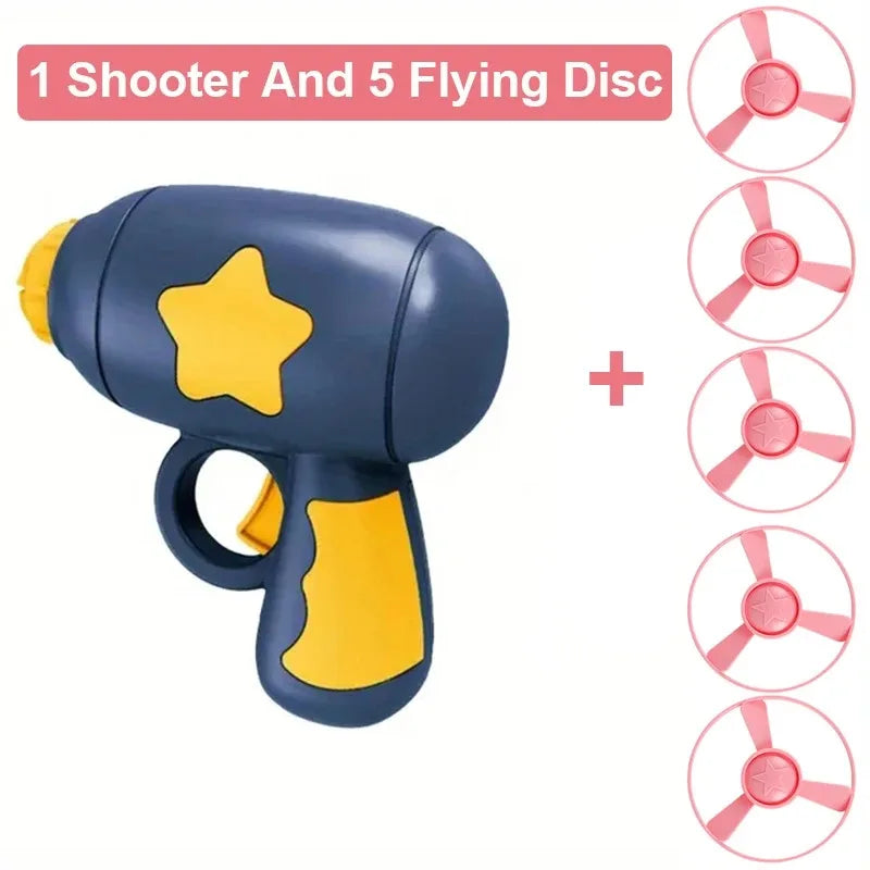 Mini Flying Disc Cat Launcher Gun | Interactive Pocket-Sized Indoor Chasing Toy