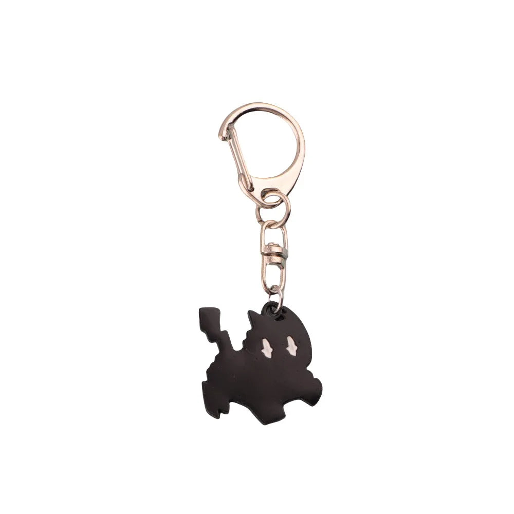 Cute Black Cat Keychain