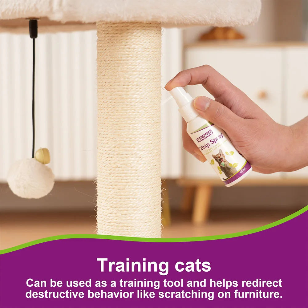 Premium Liquid Catnip Spray Feline Toy Renewer & Play Booster
