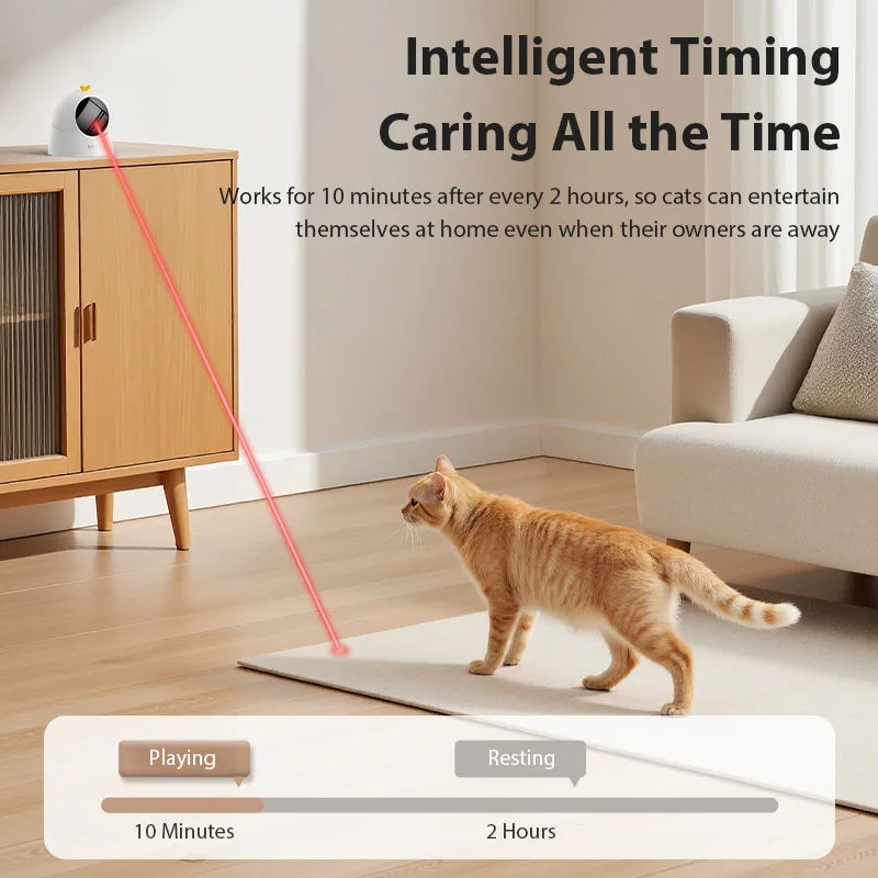 ROJECO Interactive Automatic Robotic Laser Cat Toy
