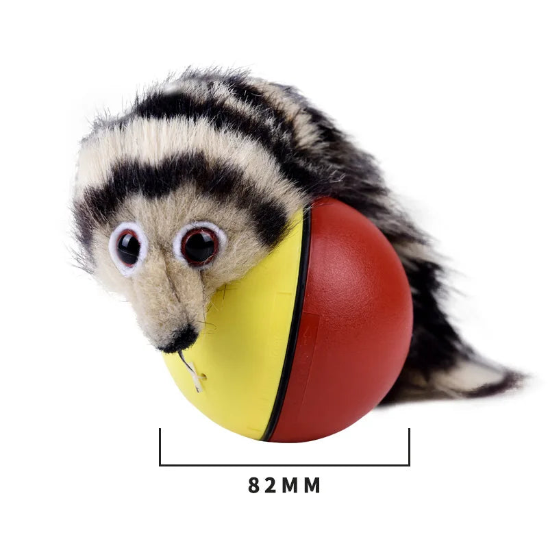 The Chaos Chaser – Motorized Rolling Beaver Ball Toy