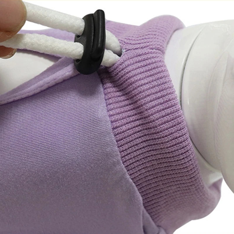 Minimalist Solid Cat Surgery Recovery Vest - Breathable Anti-Lick Post-Op Jumpsuit