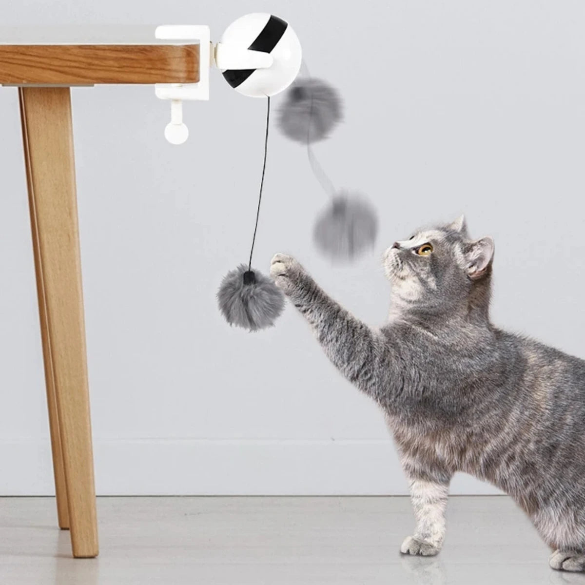 Smart Automated Electric Lifting Ball Cat Toy - Interactive Hands-Free Play