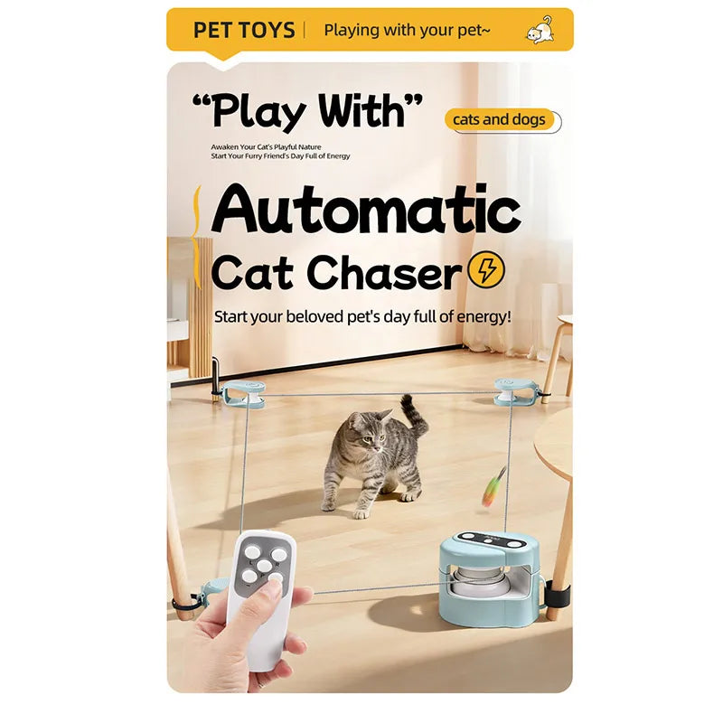 Automatic Self-Rolling Smart Kinetic Cat Ball