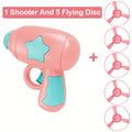 Mini Flying Disc Cat Launcher Gun | Interactive Pocket-Sized Indoor Chasing Toy