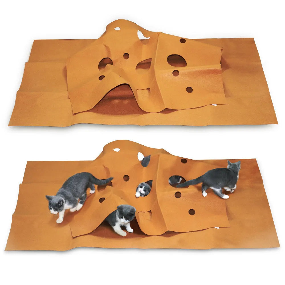 ProwlPad™ Interactive Cat Burrowing & Agility Training Mat
