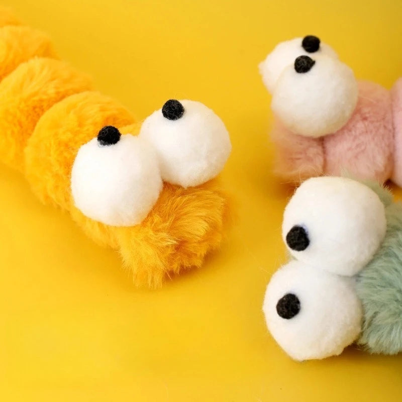 The Cuddle Caterpillar – Premium Catnip Infused Kicker Toy