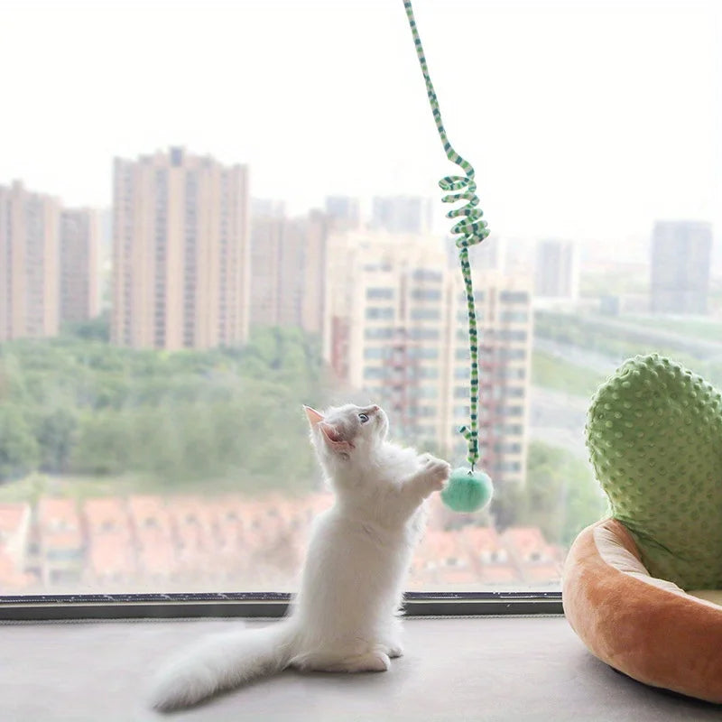 BungeeBounce™ Doorway Slinky & Interactive Hanging Cat Toy