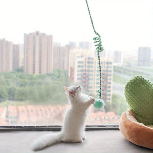 BungeeBounce™ Doorway Slinky & Interactive Hanging Cat Toy