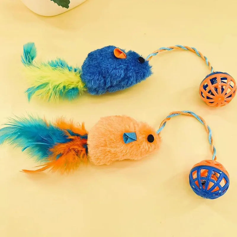 Ultimate Cat Interactive Toy Variety Pack (Plush Mice, Squeaky Balls & Bell Toys)