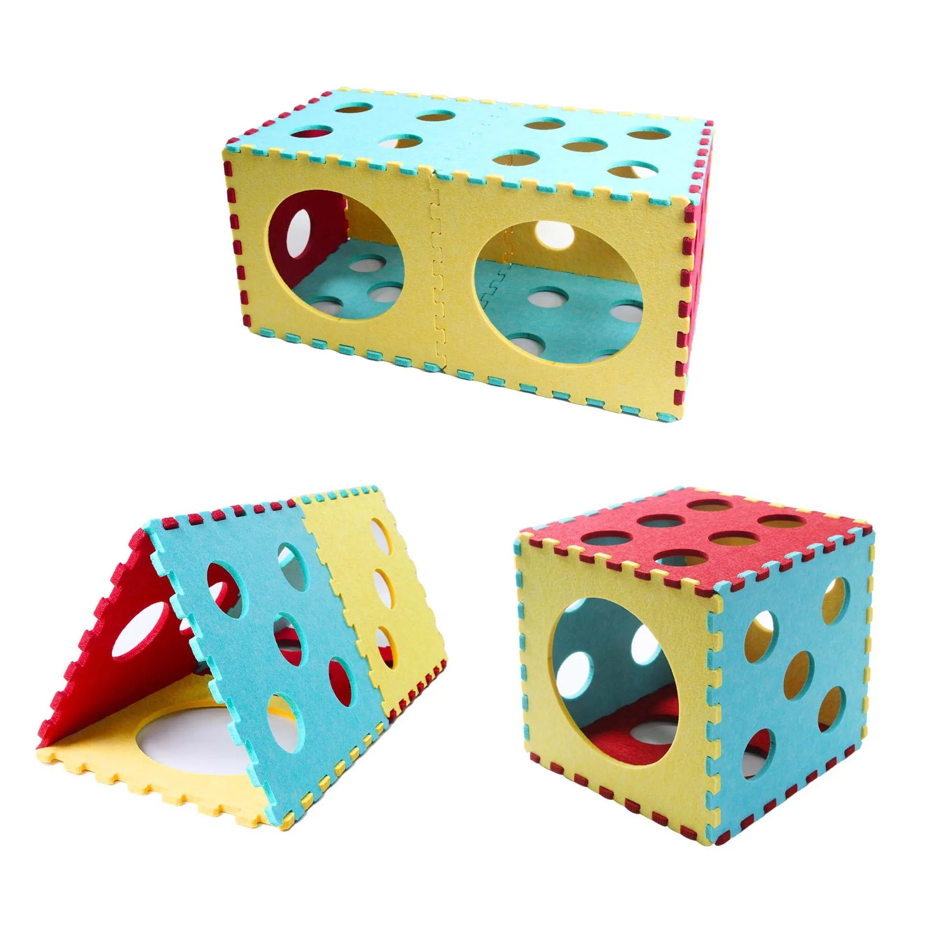 Colorful Puzzle Cube For Cats