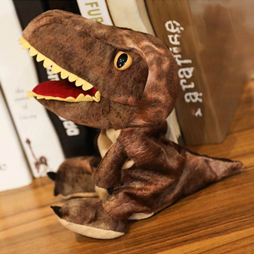 Interactive Dinosaur Hand Puppet Toy for Cats