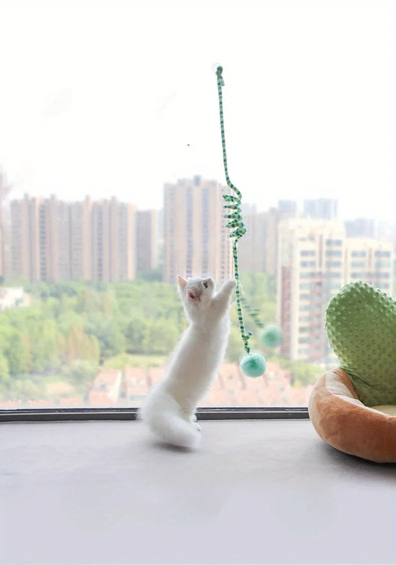 BungeeBounce™ Doorway Slinky & Interactive Hanging Cat Toy