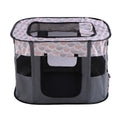 Foldable Pet Playpen & Portable Cat Delivery Room Tent
