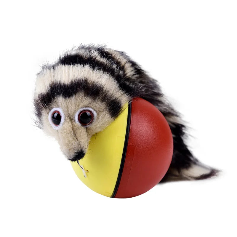 The Chaos Chaser – Motorized Rolling Beaver Ball Toy