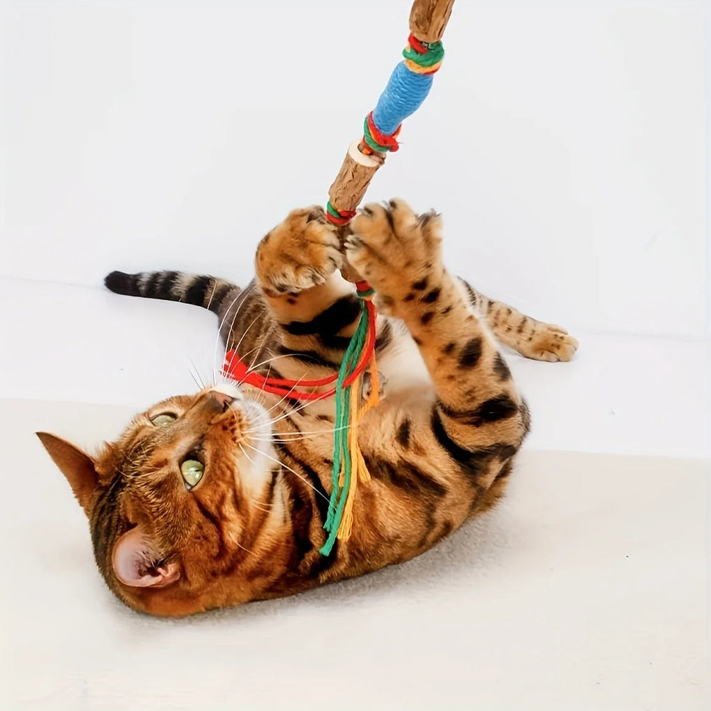 Natural Rope Cat Chew & Dental Toy (2-Pack)