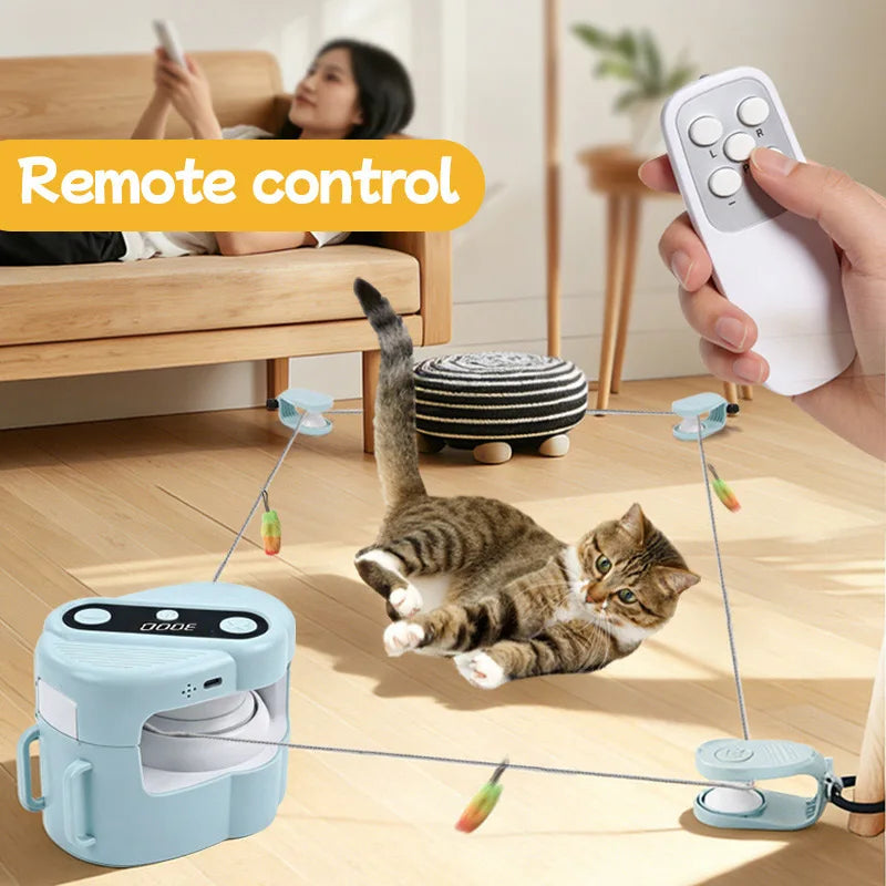 Automatic Self-Rolling Smart Kinetic Cat Ball