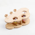 Solid Wood Interactive Whack-A-Mole Cat Toy