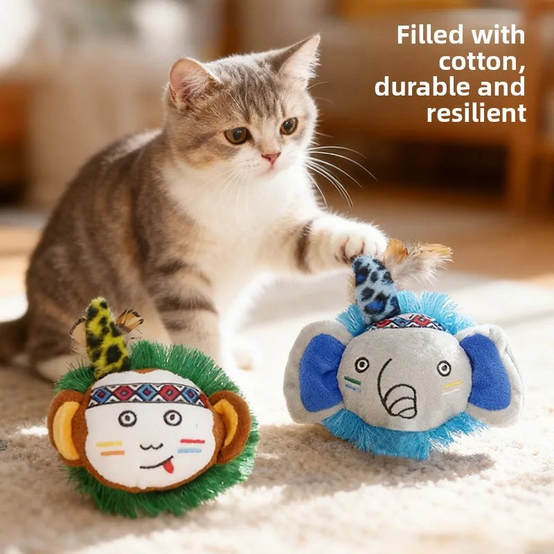 Tribal Wild Beast Catnip Toy